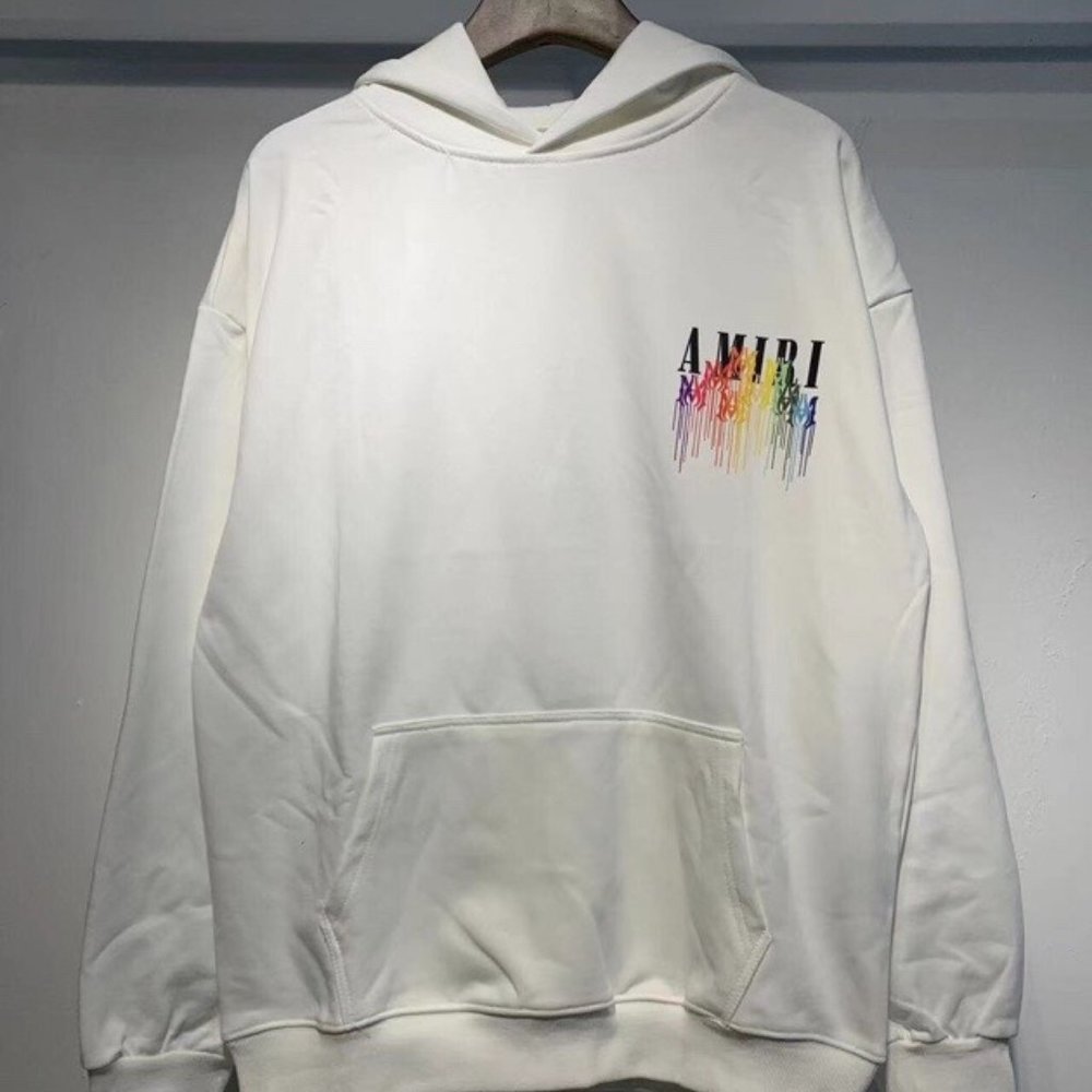 AMIRI Classic Logo Print Hoodie Sweatshirt
